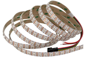 Individually Addressable LED Lighting Strip WS2813 DC5V RGB Magic color