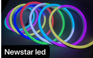 Digital Neon Flex DC5V Individually Addressable LED Neon Strip 12*12 Square Neon tube