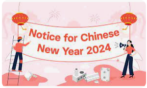 2024 New Year Holiday Information.